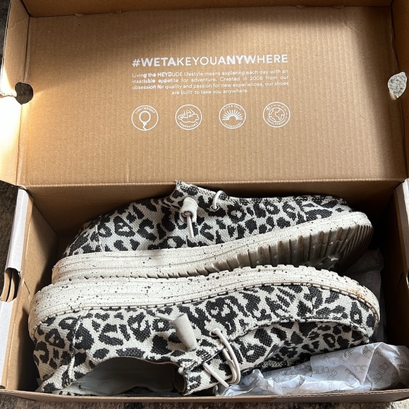 heydude Wendy Cheetah Grey - Picture 6 of 7